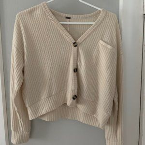 Cropped Button Up Shirt